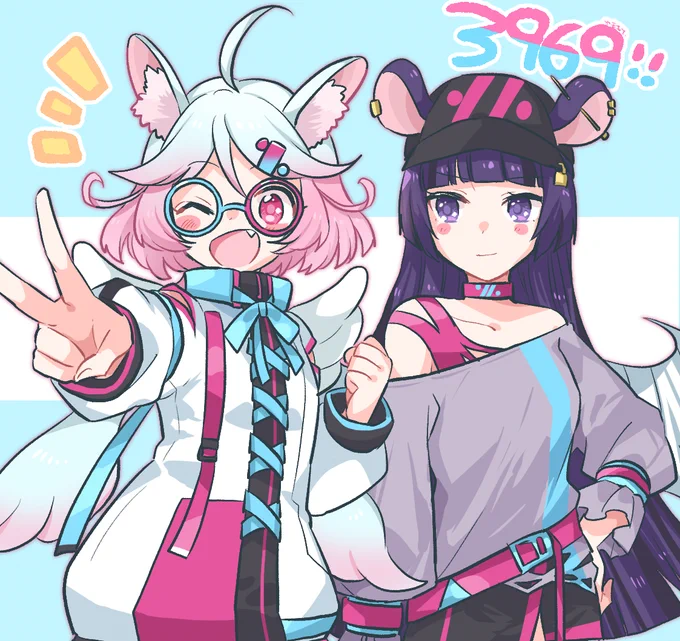 ぜろてぃくの二人 すっごい動き回ってたり掛け合いがあったりで見ててすごく楽しかった〜✨ 