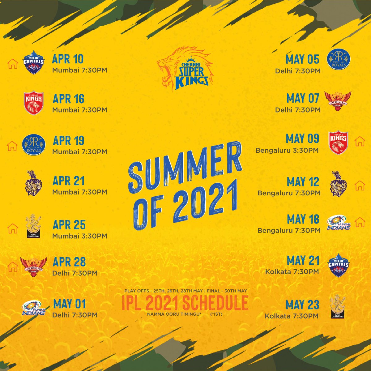 csk next match 2021