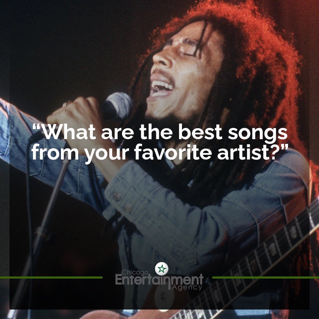 Let us know! #livemusic #entertainment #eventservices #liveact #events #musicevent #corporateevents #event #stage #performer #performance #latinmusic #rockbands #funk #acapella #popbands #reggae #singer #hiphop #bobmarley #chicago #ceatalent #liveevent #chicagoentertainmentagency