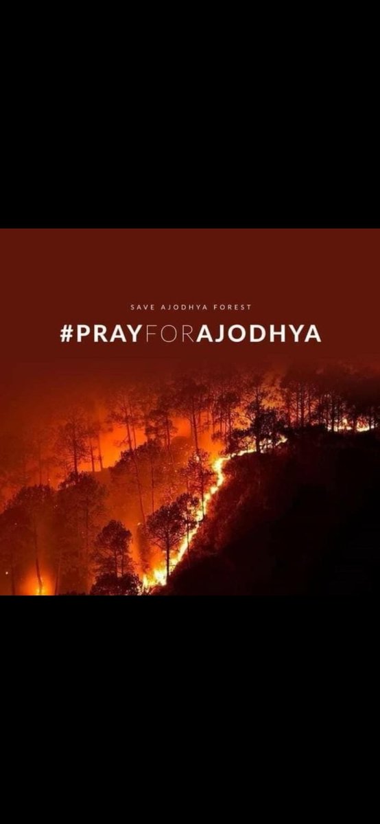SandipM85369708's tweet photo. #SaveAyodhyaHills
#SaveAyodhyaForest https://t.co/0YyplcXIOk