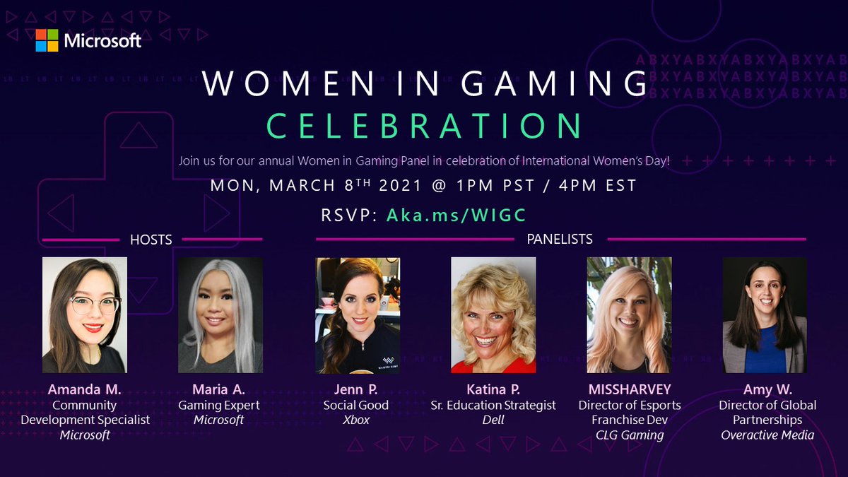 Excited to be talking about #Girlswhogame on the Women in Gaming Celebration Panel tomorrow!  We must all find a way to #ChooseToChallenge!  Join us Aka.ms/WIGC <a href="/DellTech/">Dell Technologies</a> #TransformEDU