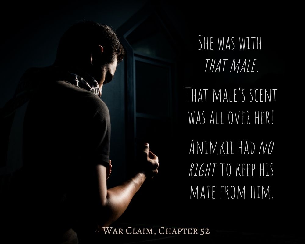 JoLeeHunt's tweet photo. What would you do if you found your soulmate with another male?

Read Chapter 52 of #WarClaim on #Inkitt here:
https://t.co/1HXRAfCtTC

Or get Chapter 47 (Part 2) on #Wattpad here:
https://t.co/ct7JH32QDC

#PNR #Werewolf #werewolfstory #werewolflover https://t.co/qg5VmNmyoM
