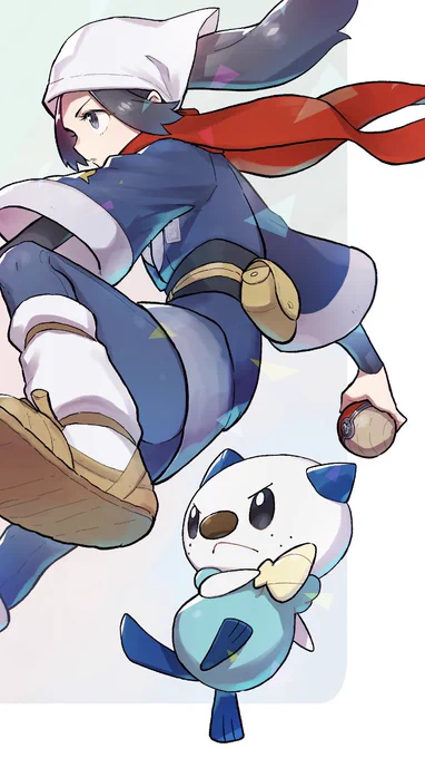 割と初めてポケモン描きました
夢と冒険とシンオウの世界へ!!! 