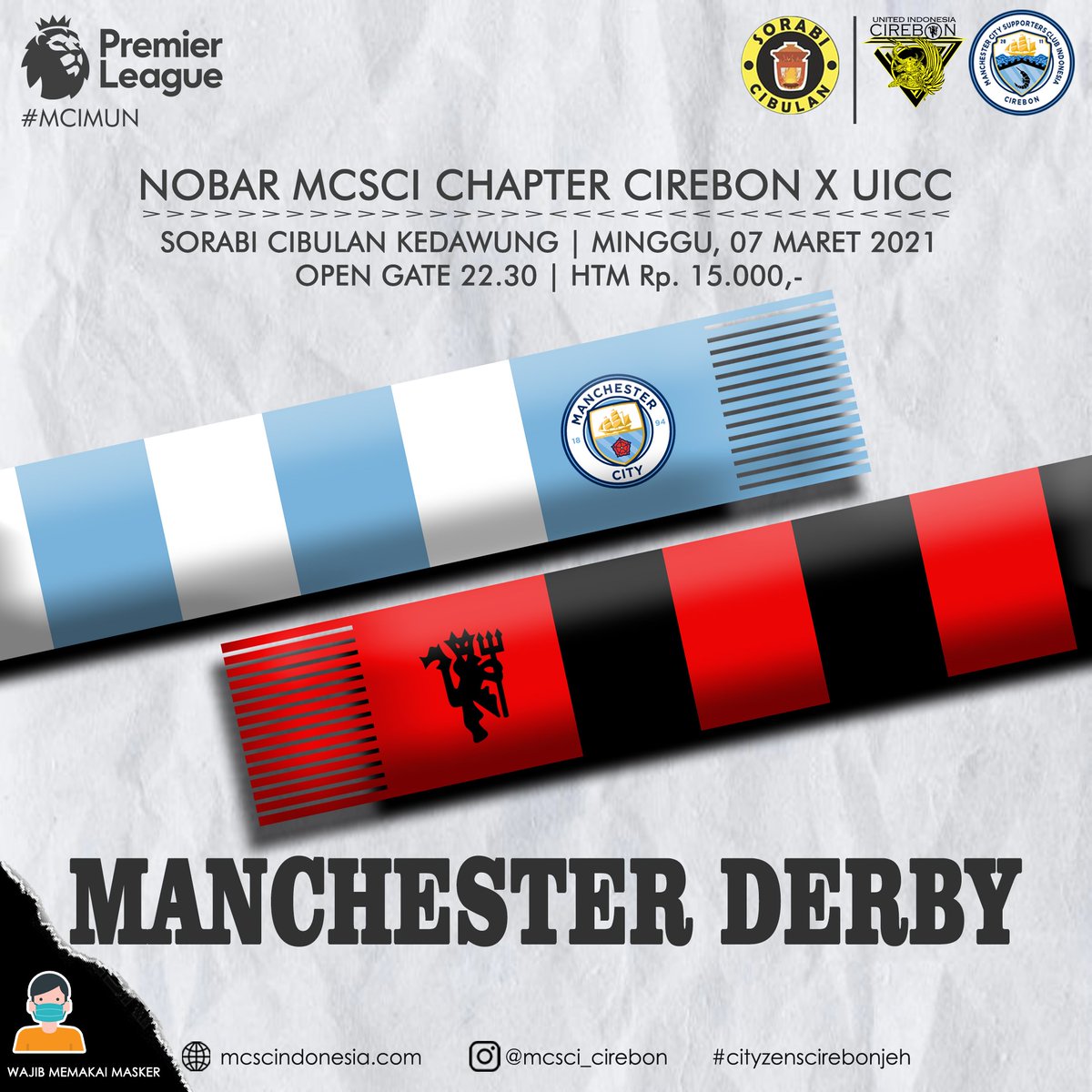 Nobar #ManchesterDerby w/. <a href="/UtdIndonesiaCRB/">UtdIndonesia Cirebon</a>