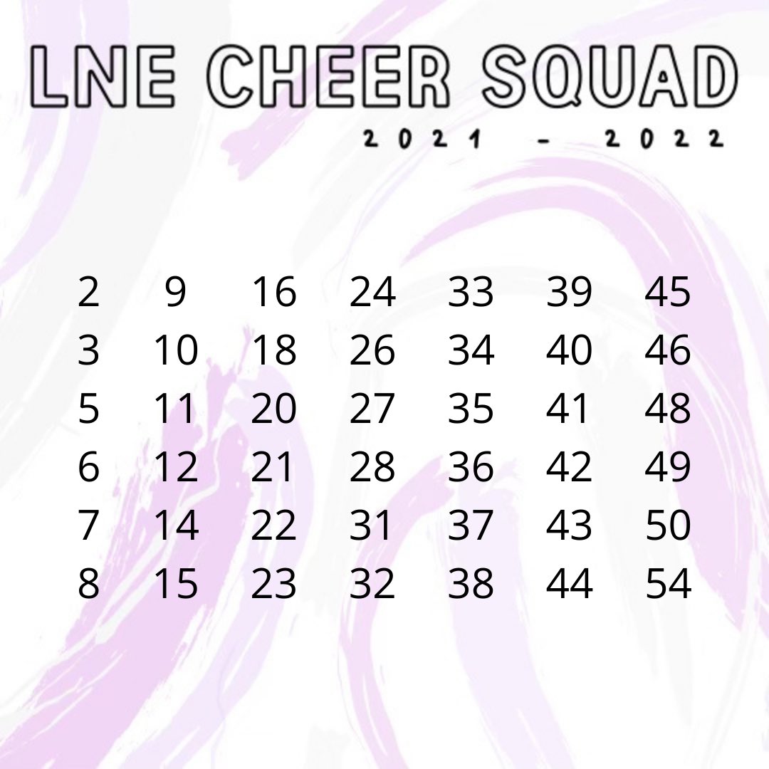 lne_cheer's tweet photo. Congrats to our 21-22 Season LNE Cheerleaders!! https://t.co/CrSQlLg0BW