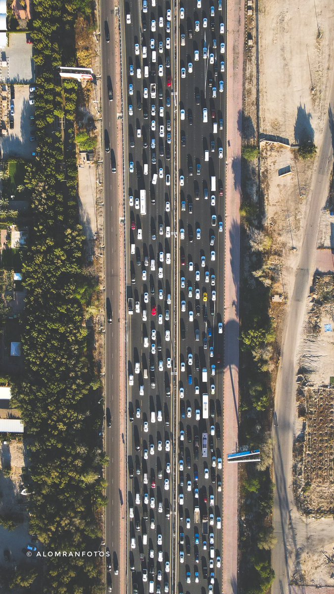 زحمة الدائري الخامس قبل وقت الحظر 🚗 🇰🇼
