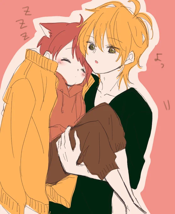 半年前のリメイク?❤
#すとぷりギャラリー
#ジェルくん
#莉犬くん 