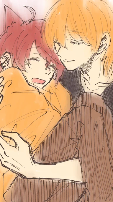 半年前のリメイク?❤
#すとぷりギャラリー
#ジェルくん
#莉犬くん 