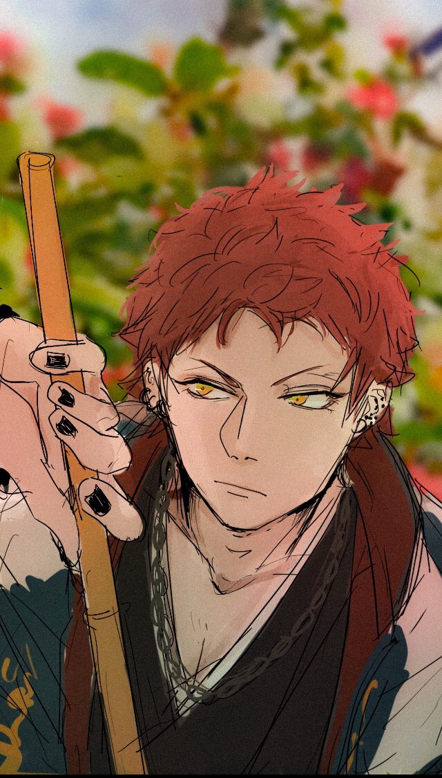 気力が出たらちゃんと描きたい 背景は適当に撮った写真です 瀬田のイラスト