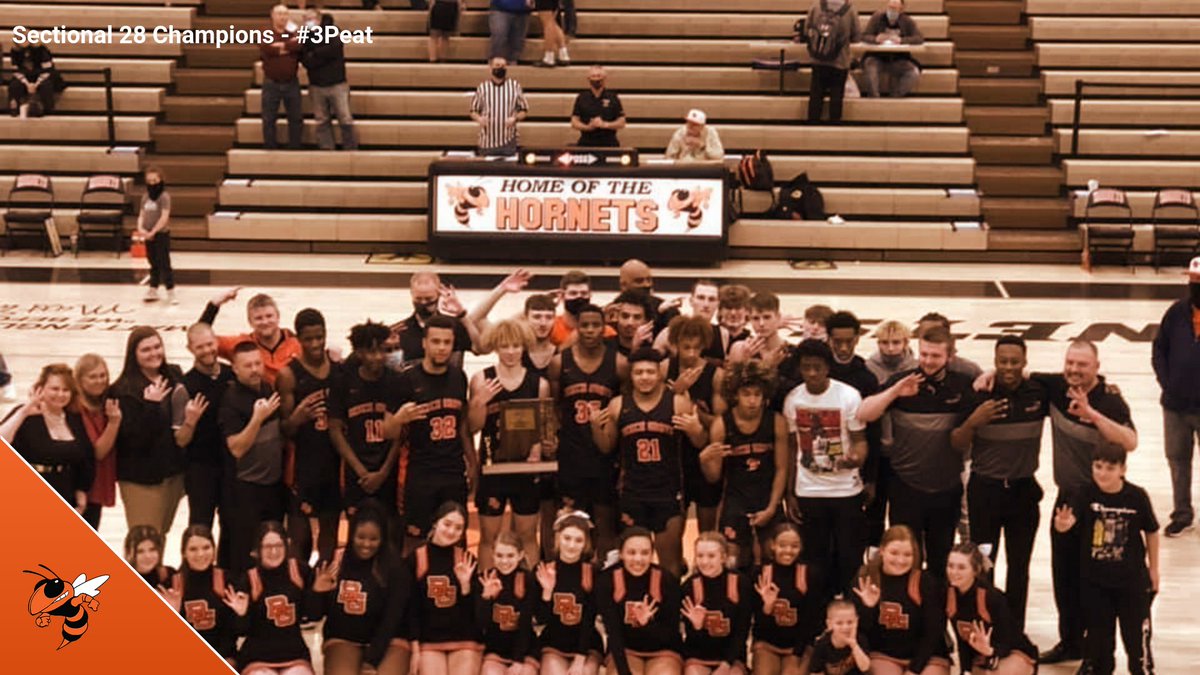 Sectional Champions! #HornetPride