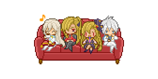 いろんなキャラのいろんなおべべが見られて
ありがとうｸﾞﾗﾝﾌﾞﾙｰﾌｧﾝﾀｼﾞｰ