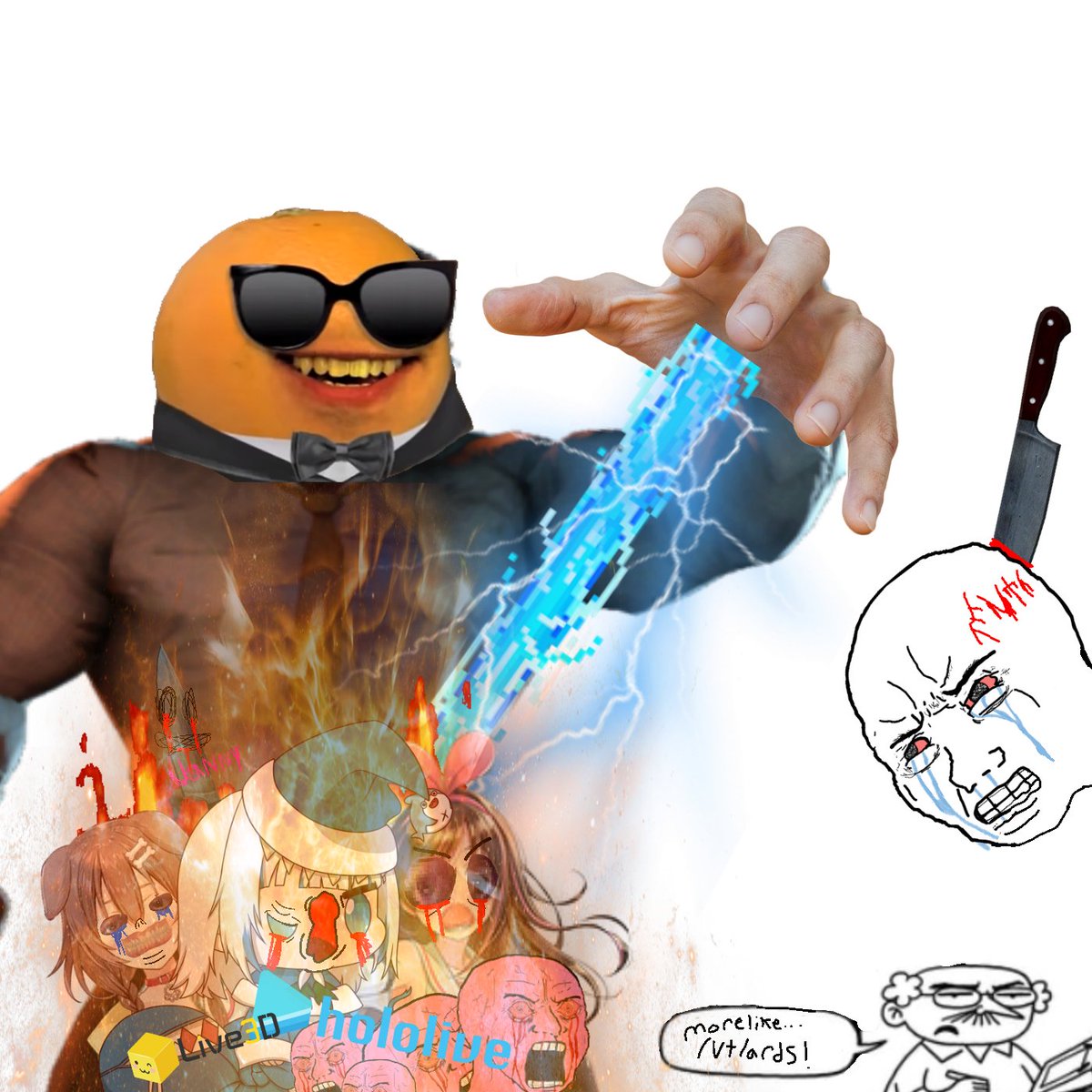 chucksneed4's tweet photo. @RukoLeviath Kill the vtubers https://t.co/y6Z3uhZCVD