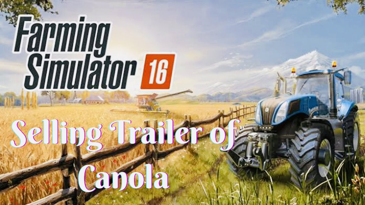 TechHelp100's tweet image. New video on #FarmingSimulator16 on @YouTube : youtu.be/7Zyh6YgXSIo like, Share and Subscribe to my channel ❤️ @GIANTSSoftware @GIANTSSoftware