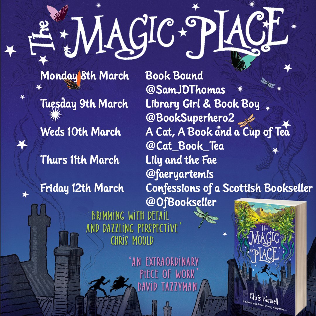 SamJDThomas's tweet photo. Never, have I ever, been the opening event on a #BookBlogTour, until now!!!! Tomorrow is my stop on #TheMagicPlace @DFB_storyhouse tour, and I could not be more delighted as this book is a MUST READ, and is out in stunning paperback this month 📘 https://t.co/wN5vMfew6B