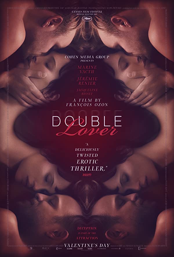 2608v's tweet photo. this weekend, I doubled the fun...
#DoubleDate (2017)
#DoubleLover (2017)
#BodyDouble (1984)
#TheDouble (2013)
Spy thrillers, intimacy, comedy, and horror enjoyed the weekend. https://t.co/XuYJunit2s