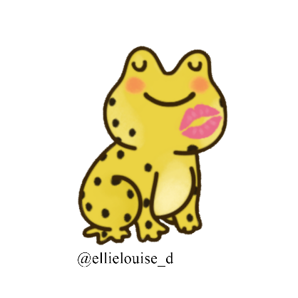 ellielouise_d's tweet photo. kissy frogs will be on sale next restock to celebrate #8YearsWithLadiesCode 💜💜💜! (restock hopefully from end of next week!) https://t.co/Ly4XG9BaV6
