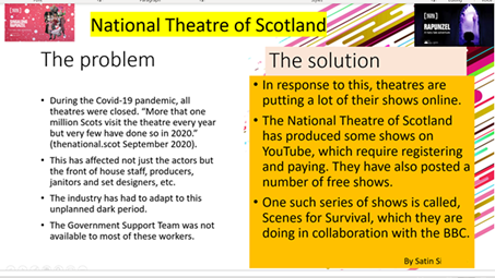 Whitehill_BGE's tweet photo. English IDL Project - another great week looking How Creativity can improve our wellbeing and exploring persuasive writing language is used during pandemics/past historical events. Super work from Albert.K, Ryzsard.G &amp; Satin.S https://t.co/XeCHnvtJxt