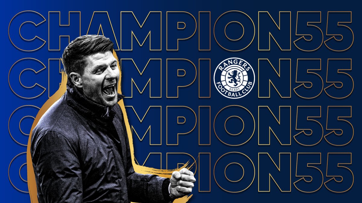 RangersFC's tweet image. 🏆 We Are Champion55

#Champion55
