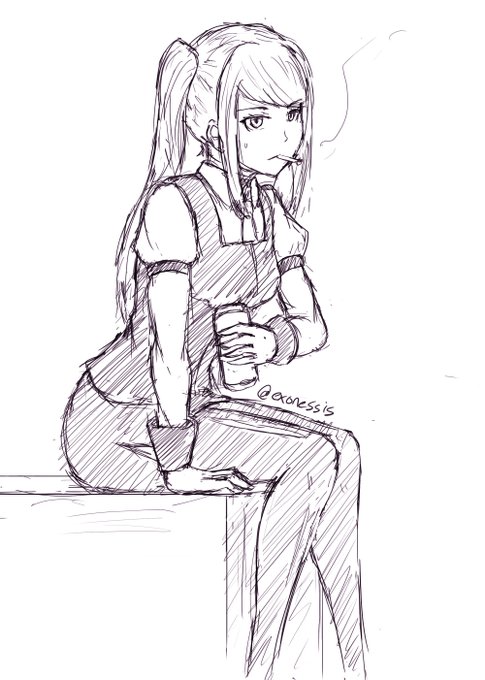 Hectic week so chilling jill sketch

#va11halla #jillstingray #sketch #rkgk 