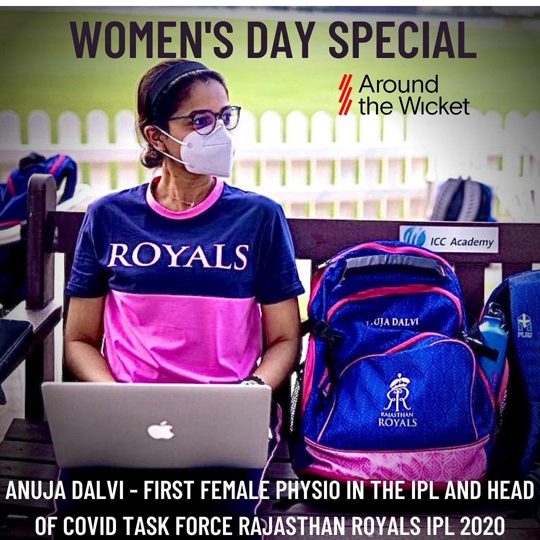 AroundWicket's tweet photo. What made IPL 2020 such a huge success when Covid19 was at its peak? What does it mean to be the first female physio in the biggest men's T20 league in the world? 

Know the answer to all of this in our Women's Day special 'Humans of Cricket' story coming up tomrw

@UmaimaSaeed https://t.co/RZtfThslqY