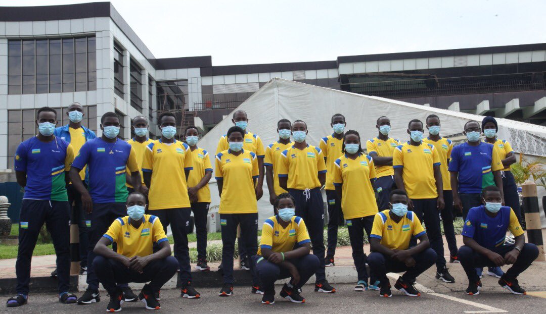 Rwanda_Sports's tweet photo. The Rwanda  National Cycling Team  has safely  arrived in Kigali from  Egypt where it represented Rwanda in #AfroRoadChamps2021. 
The  team won 14 medals : 1 Gold medal, 8 Silver medals, &amp; 5 Bronze medals. Congratulations again to them https://t.co/COUs1Kp5tE