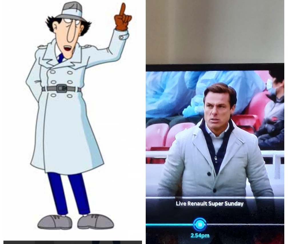 Thought Scott Parkers jacket looked familiar #LIVFUL <a href="/FulhamFC/">Fulham Football Club</a>