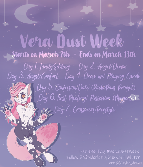 SeelApproved's tweet photo. ❤️Day 1 of #VeraDustweek Family ❤️
💖Vera belongs to @SpiderkittyDuo💖 https://t.co/0a7iSHmrx2
