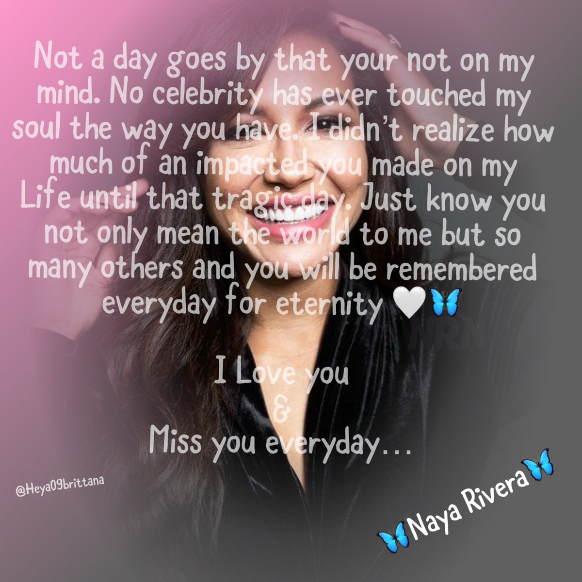 Jessie0518_'s tweet photo. 🥺🤍🦋 @NayaRivera #nayarivera #nayaisloved #snix https://t.co/6IHq97lIPS