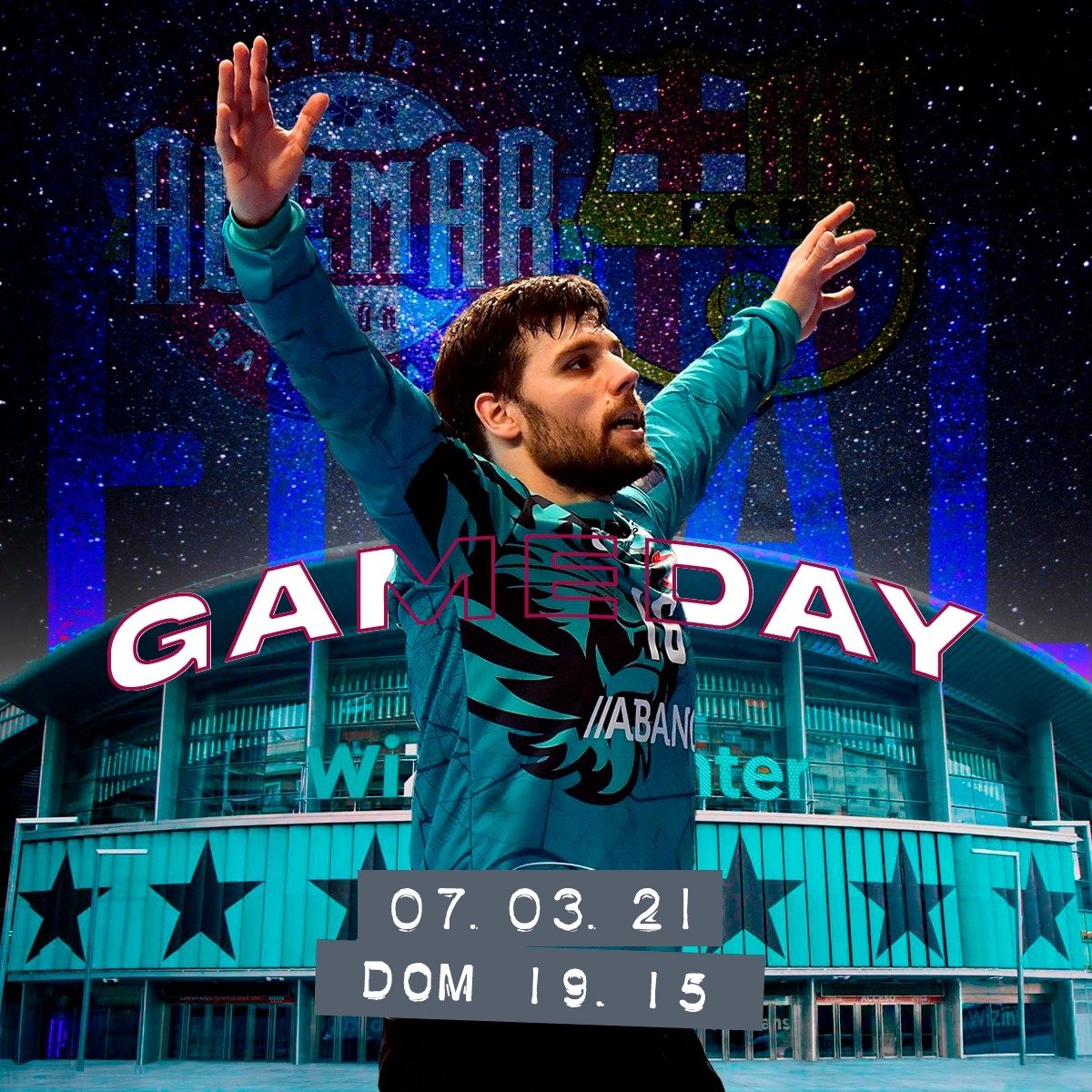 🏆 Es un día para soñar ⚡ hoy jugamos la final Copa del Rey

⚔️ <a href="/FCBhandbol/">Barça Handbol</a>
⏰ 19.15
📍 @WiZinkCenter

📺 Vívelo en <a href="/La8Leon/">La8 LEÓN</a> y @LaLigaSportsTV

🚶🏻🦁 #EsHoraDeVolver #AdemarALuchar <a href="/SomosABANCA/">ABANCA</a>