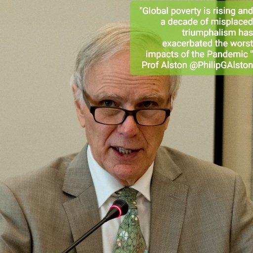 "Whatever the reasons for adjusting the pension age, there is no justification for arbitrarily singling out millions of women born in 1950s to bear the burden of this blunt and brutal regulatory change. This is a wrong that must be righted, urgently." <a href="/PhilipGAlston/">Philip Alston</a> 
#backto60