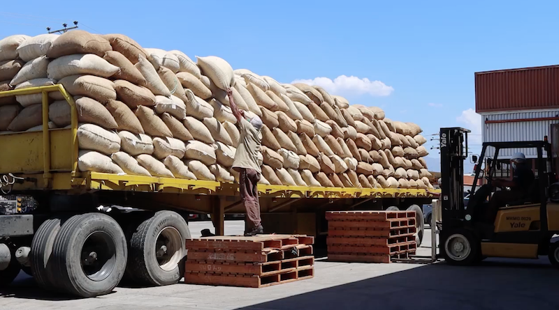VTVcanal8's tweet photo. Cada silo de la Empresa Nacional del Café tiene una capacidad de almacenamiento de aproximadamente 400.000 kilos

#CuidémosnosMás

https://t.co/sXJHgTCkZ0 https://t.co/bvMo8t2ZcZ