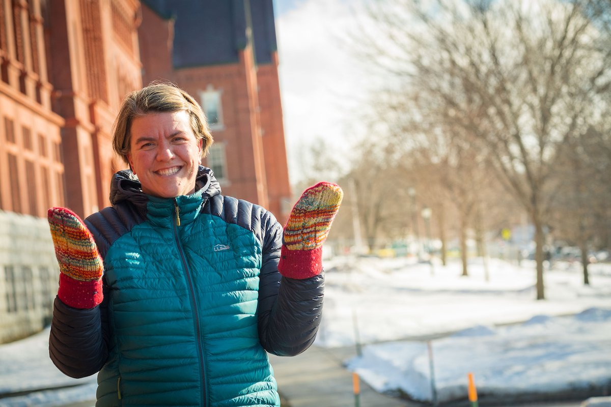 #UVM alum Jen Ellis '00 has news about her now-famous mittens worn by <a href="/BernieSanders/">Bernie Sanders</a> on Inauguration Day: Soon you can have a pair yourself.

She's collaborating with <a href="/VTTeddyBear/">Vermont Teddy Bear</a> to get your hands in mittens, with proceeds supporting <a href="/MakeAWish/">Make-A-Wish America</a> Vermont: on.uvm.edu/81Gm50DPnAy