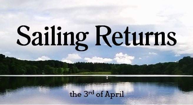 MORE DETAILS THE NEXT EMAIL
⛵Social Sailing on April the 3rd.
⛵Racing starts April the 4th.
⛵Please wait until April the 2nd to bring your boats back.