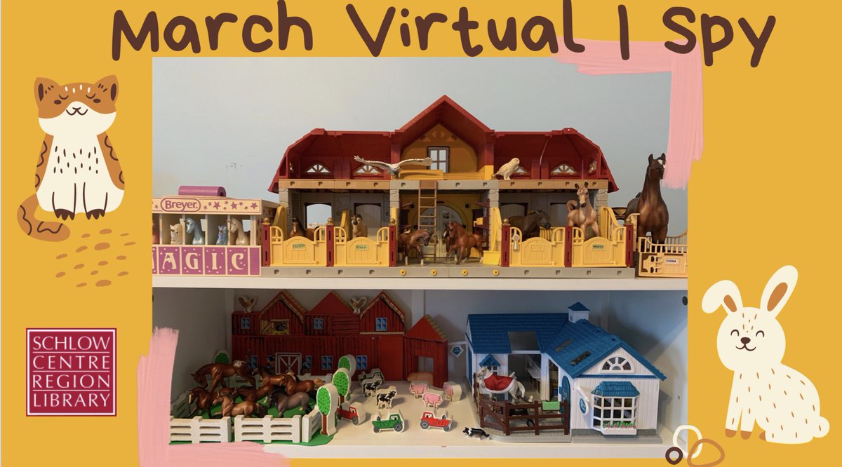 SchlowLibrary's tweet photo. Does your family miss #CheckingOut our #ChildrensServices #ISpyTank? Take a look at our VIRTUAL #ISpy at https://t.co/U7iLd9a6ba to see if you can you find all of the items listed. We’re updating our VIRTUAL #ISpy once a month, just like the #ISpyTank at @SchlowLibrary. 👀 https://t.co/pdtu1M0cZW
