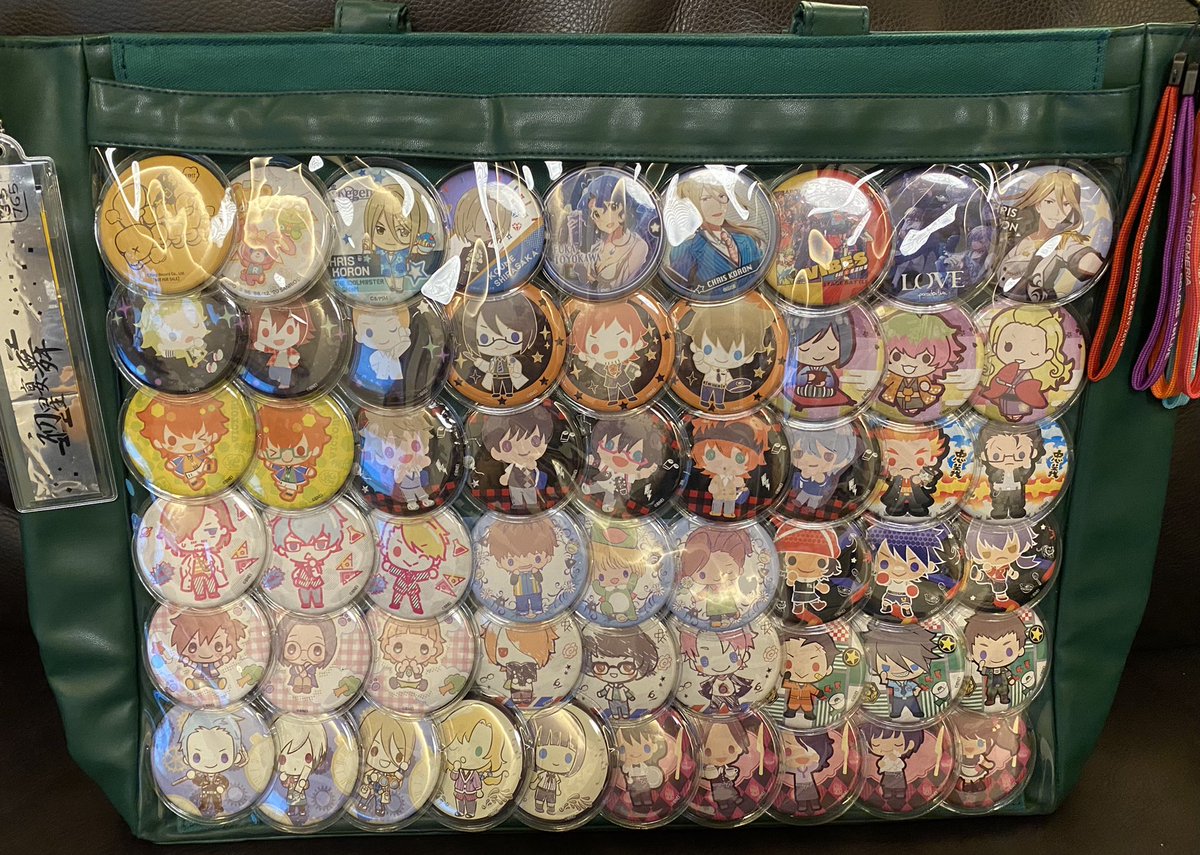 アイドルマスターSideMの痛バッグが出来ました〜 痛バ本体はSideM