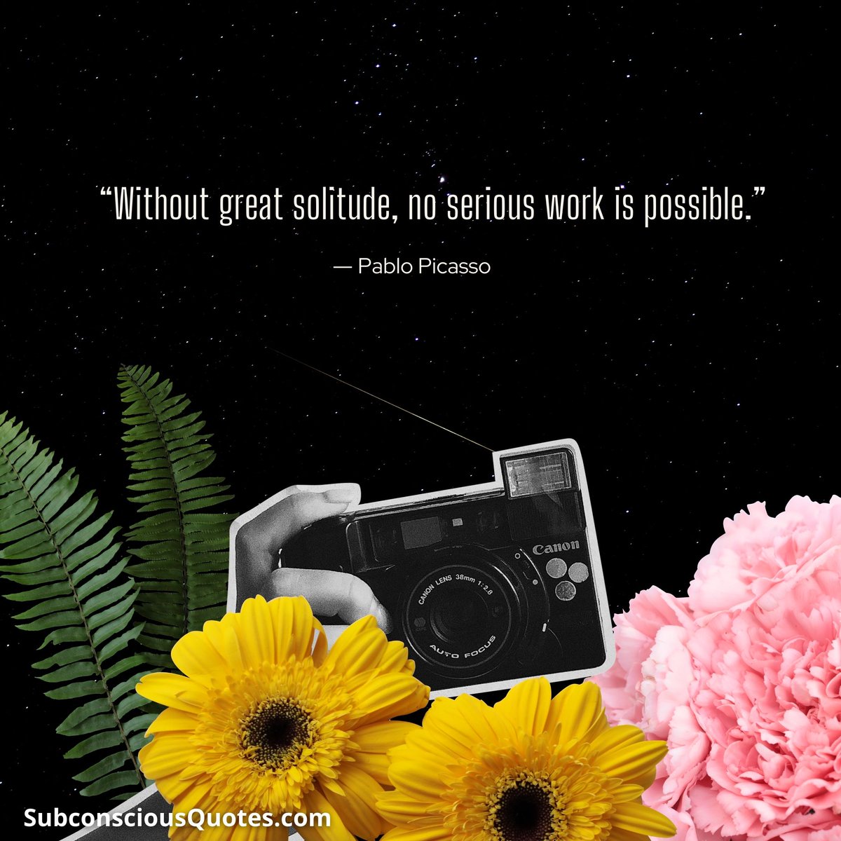 'Without great solitude, no serious work is possible.' -Pablo Picasso
youtube.com/watch?v=-44GIt…

#Picassoquotes #inspirationalquotes #motivationalquotes #aestheticwallpaper #aestheticquotes #quotestoliveby #isolationquotes #quotesaboutsolitude #introvert #quotesaboutbeingalone