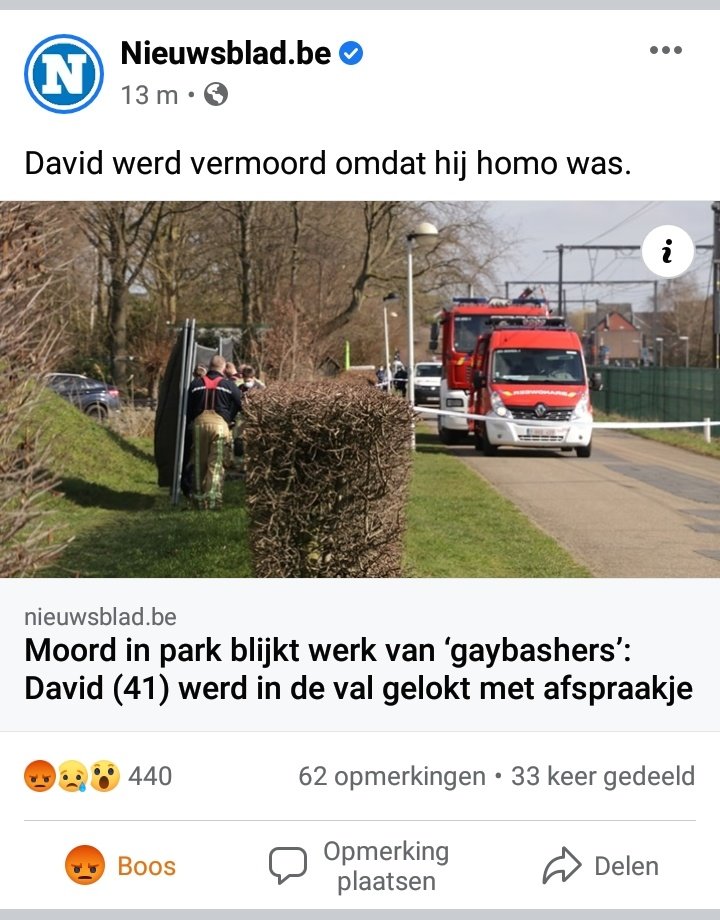 Ik ben gedegouteerd. Stel je voor je bent zo onverdraagzaam over iets waar je zelf geen last van hebt??