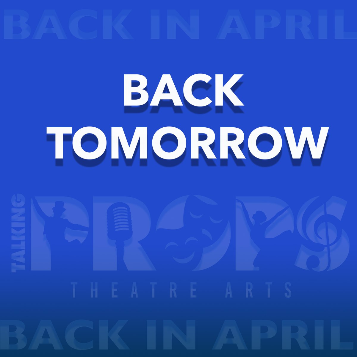 TalkingPropsTA's tweet photo. See you tomorrow! https://t.co/X2yJbXkS2F