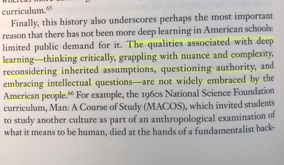 Chew on this for a minute educator friends!