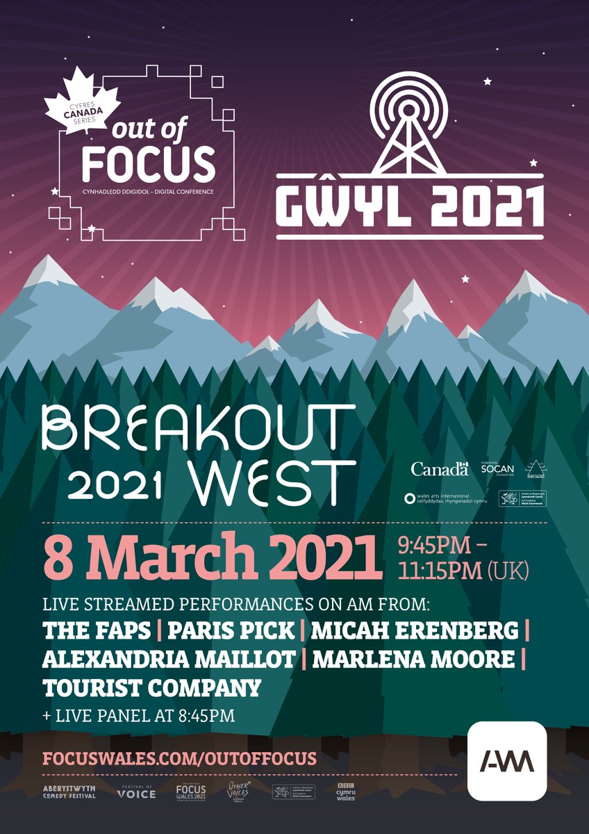 Tomorrow! Catch this stellar line up of western Canadian artists ⬇️🎶⬇️
