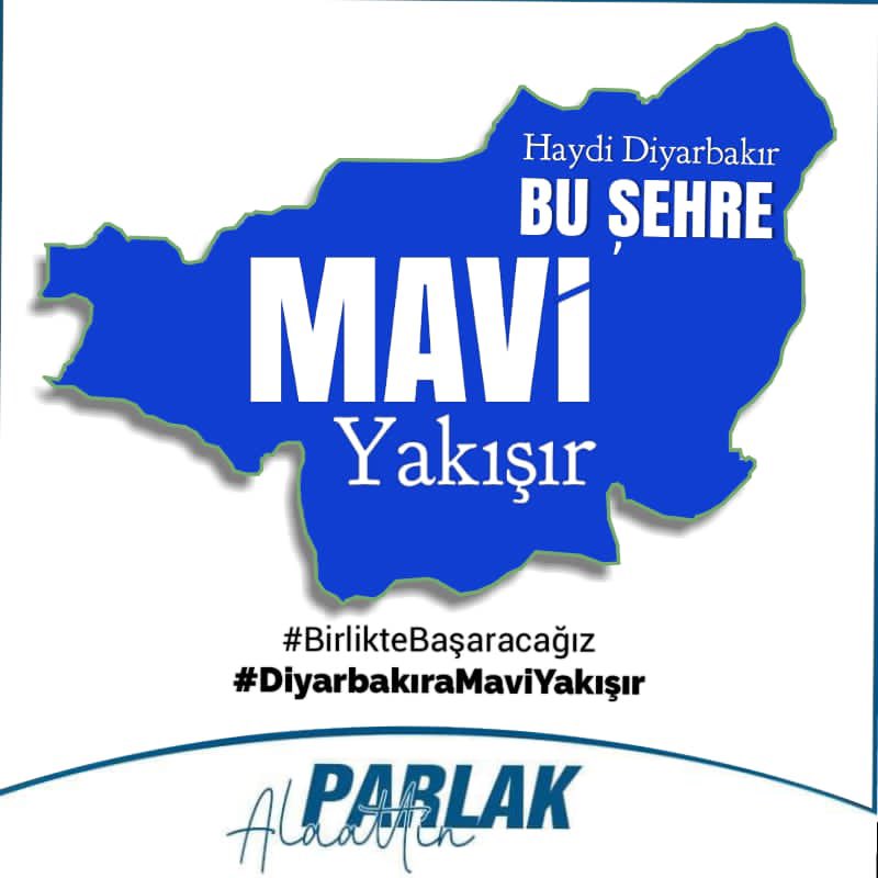 Diyarbakır’a Mavi Yakışıyor🔷
Kontrollü Normalleşme Döneminde
🔷Maske
🔷Mesafe
🔷Temizlik 
Kurallarına uygun davrandığımız sürece hep mavi olarak kalacak.
Yasakların olmaması bizim elimizde.
Yasaksız,
Kontrollü hayat,
Normalleşme için
Kurallara uy.