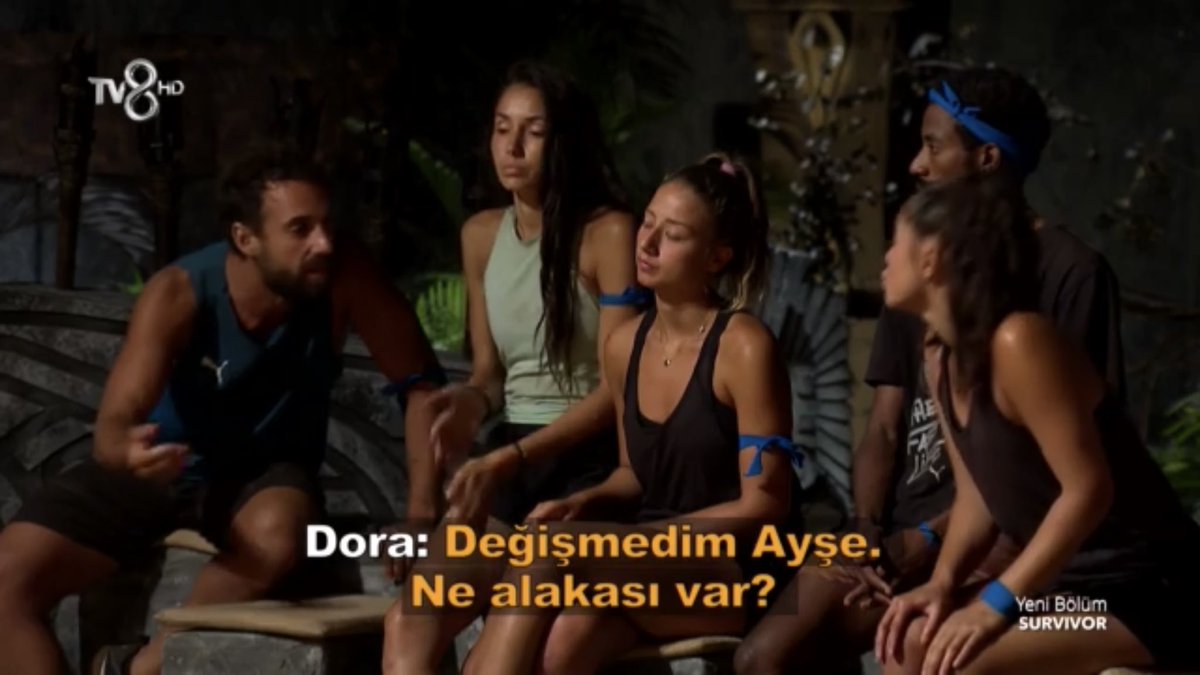 chuxmeng's tweet photo. Ayşe Dora’nın selasını okumuş geçmiş olsun daddy. #survivor2021 https://t.co/FnVsdlIHMQ