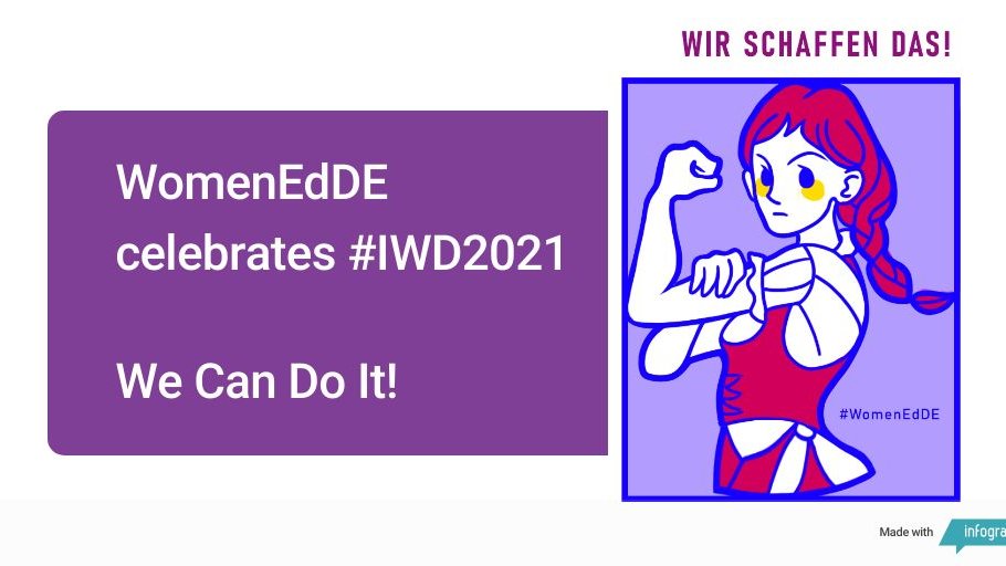 Wishing the #WomenEd community courage for the year ahead as we #ChoosetoChallenge the educational leadership gender gap by helping women in edu rise!

Danke schön to the WomenEdDE <a href="/iborganization/">International Baccalaureate</a>
 CAS student team from Berlin International School for this design.

#IWD2021