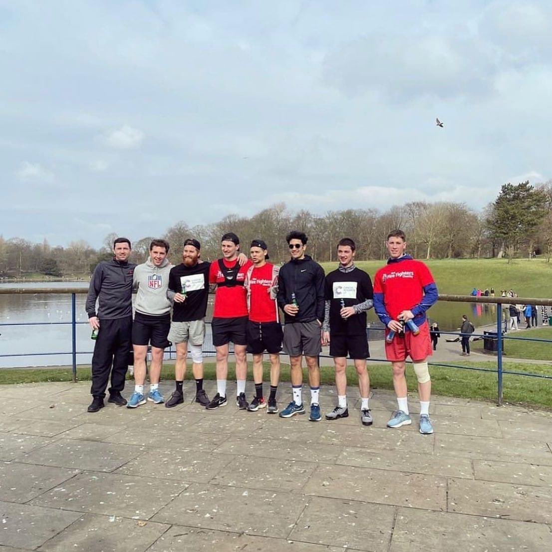 charity_fire's tweet photo. Another incredible event COMPLETE. An amazing achievement by these lads who have some how managed to run 4 miles, every 4 hours, for 48 hours. In doing so they have raised over £3000.  you have done yourselves proud and the FFC are beyond grateful for the support! ♥️ #ffcharity https://t.co/JsYE1QD0gZ