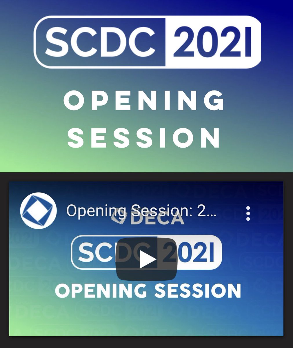 srzimmer's tweet photo. SCDC may look different but @wedeca is there! Opening session is underway. #WeDECAtogether #NextLevelDECA https://t.co/tlItXngwOo