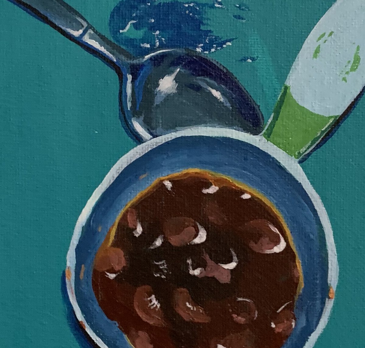 Spent the morning updating my Etsy, going to try to be more regular about this... link is in the profile, a fair number of new paintings for sale.