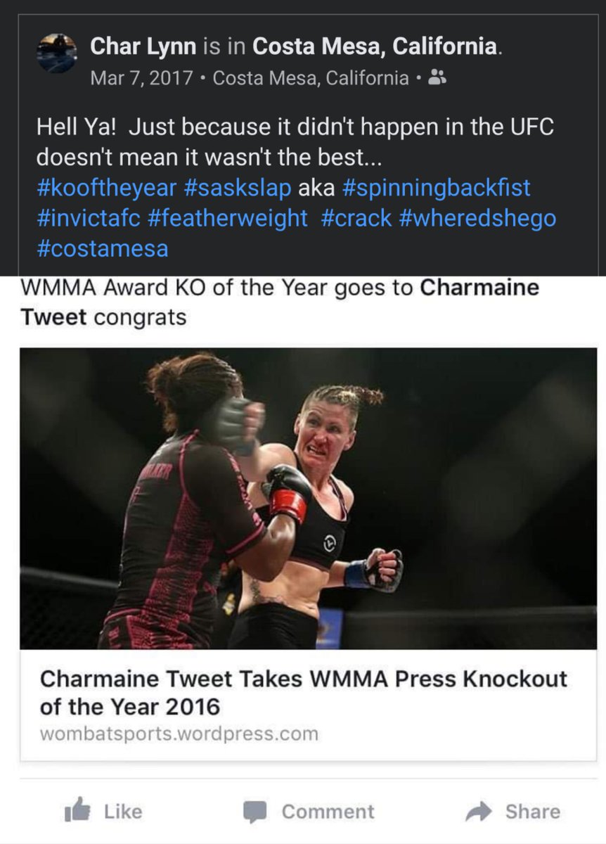 CoreyNine0HTWO's tweet photo. Always time for a lil #SundayLove Throwback Edition @notsosweetmma #Goodtimes @MMAFighting @MMAjunkie @WMMAJamLive @BEYOND_CAGEMMA @VanessaBorquez My friend is a Bad MF! Believe That! #Saskslap #TweetCity https://t.co/7wYDcc6alN