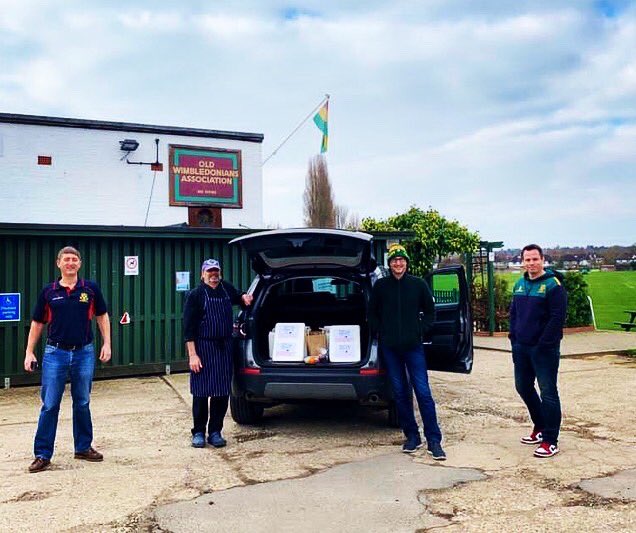 oldwimrfc's tweet photo. Our #volunteers made their final delivery today! 

Since mid-Jan, the @oldwimbledonian has provided almost 5,000 warm meals to the #NHS and around 2,000 to vulnerable people in our #LocalCommunity

Thanks so much to all involved! 

@CriticalNhs @DonsLocalAction @KingstonHospNHS https://t.co/l3PO1Z0LGN