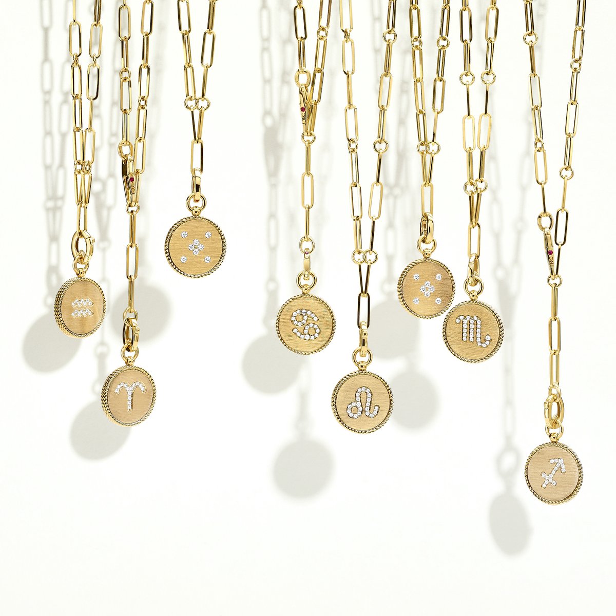 It’s written in the stars. Medallions are made brilliant with diamond-accented zodiac signs. Discover new pieces from Roberto Coin at #ProvidentJewelry.