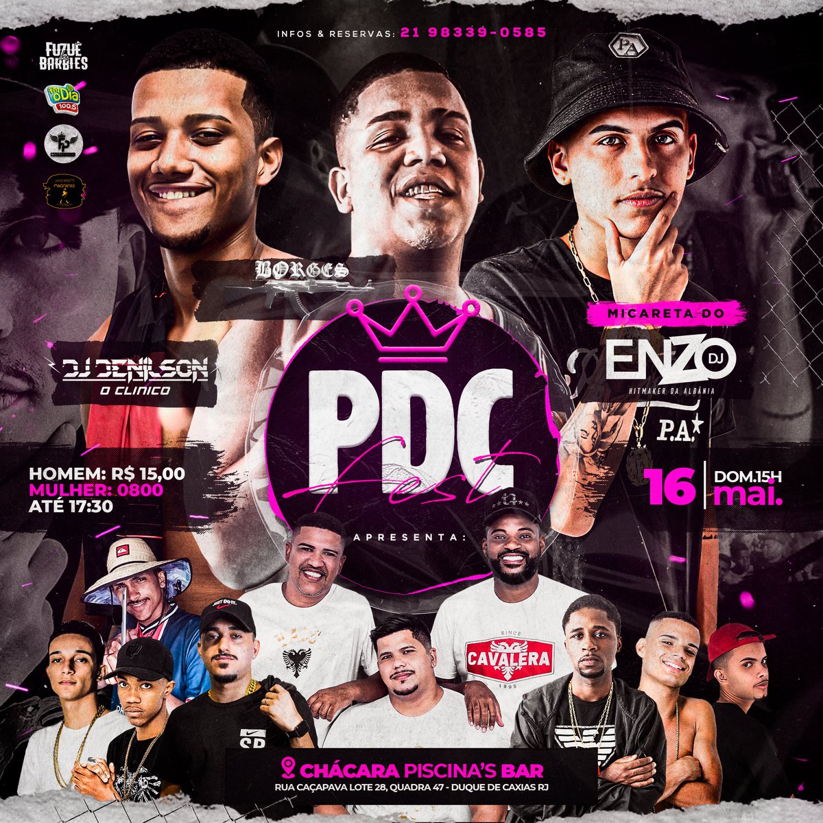 VOLTAMOS COM MAIS UMA EDIÇÃO DO NOSSO EVENTO PRA VOCÊS 

MICARETA DO DJ ENZO DA ALBANIA NA PDC 

ARRASTA PRA CIMA